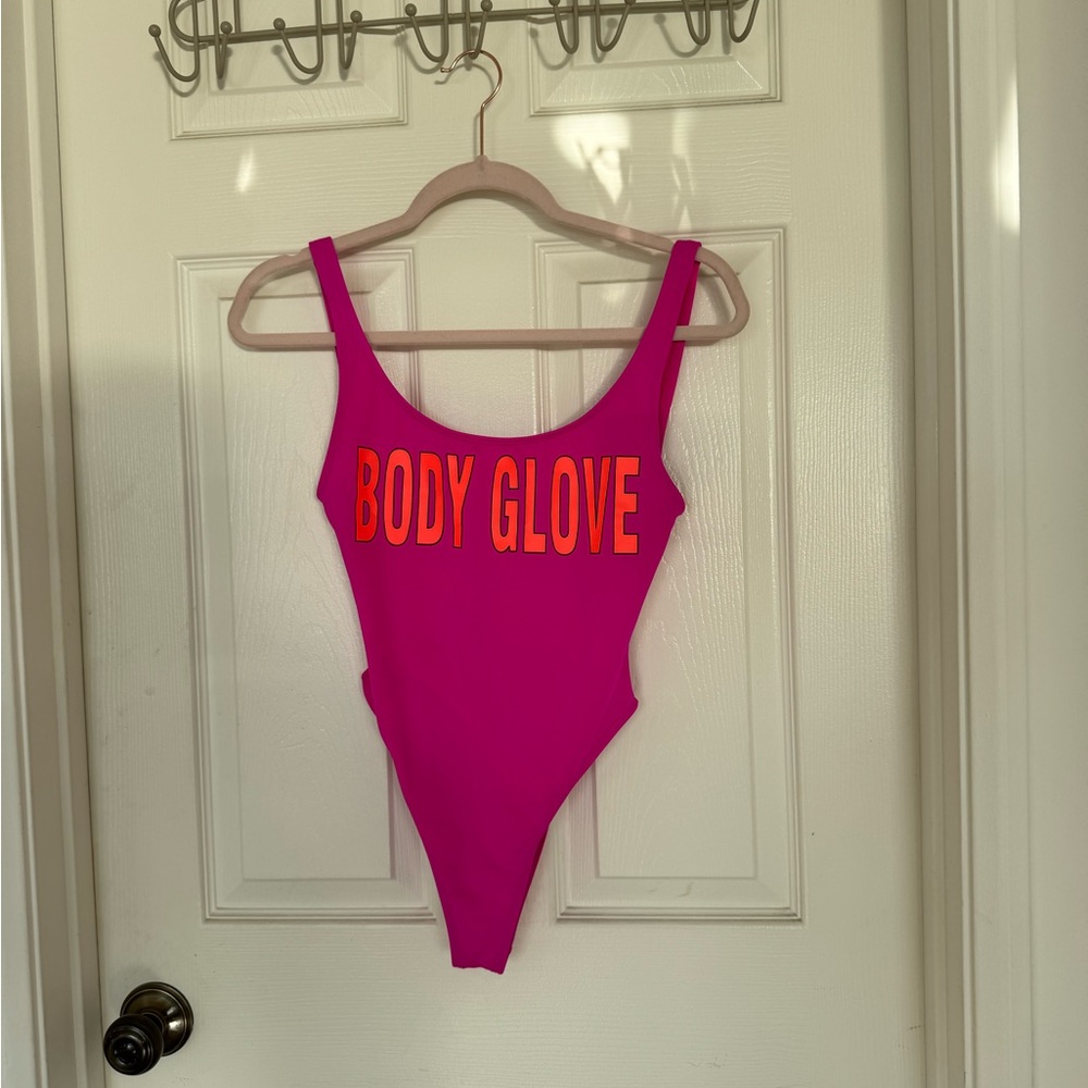 Body glove high leg one piece swimsuit